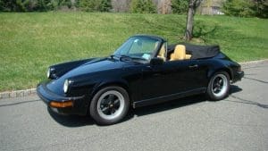 1986Porsche911CabrioletBlack
