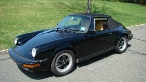 1986Porsche911CabrioletBlack