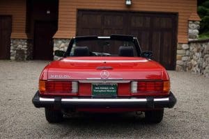 1989MercedesBenz560SLred