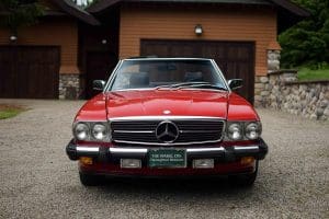 989Mercedes-Benz560SLRed