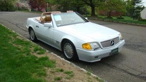 1991Mercedes-BenzSL500White