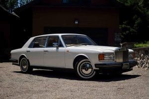 1995RollsRoyceSilverDawnWhite