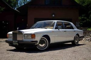 1995RollsRoyceSilverDawnWhite