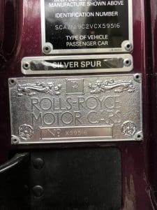 1997RollsRoyceSilverSpurParkWard