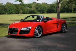 2010AudiR8SpyderRed